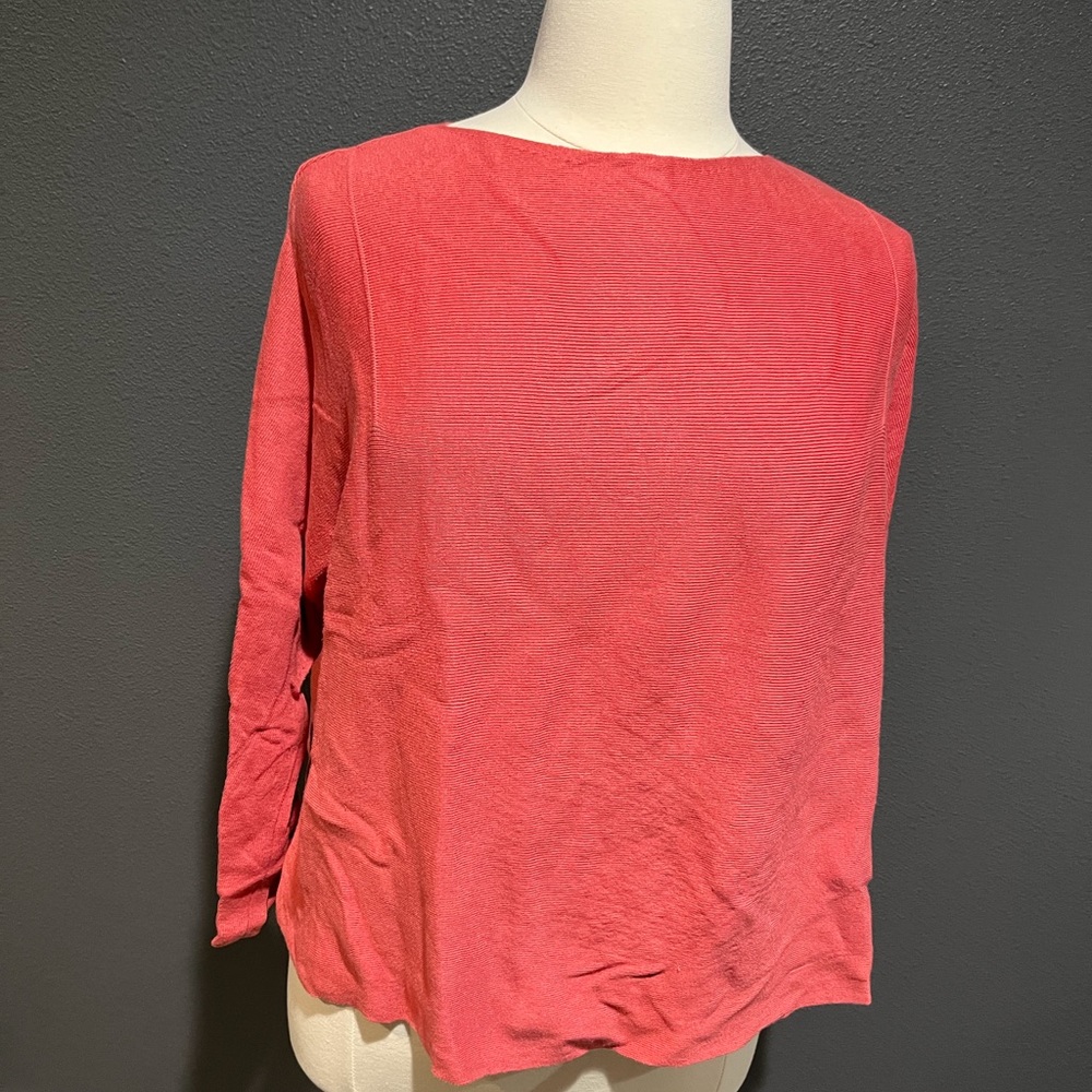J Jill sweater, M petite, runs large